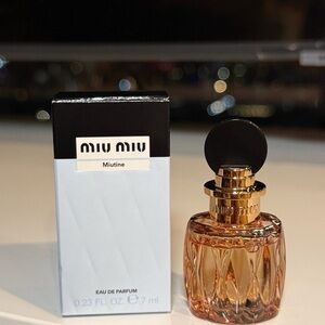 Miu Miu Miutine EDP miniature mini EAU DE PARFUM 0.23 FL, OZ./ 7 ml (2025)